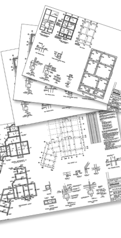 design drawings - pile layouts - Calculations - Steel reinforcement drawing